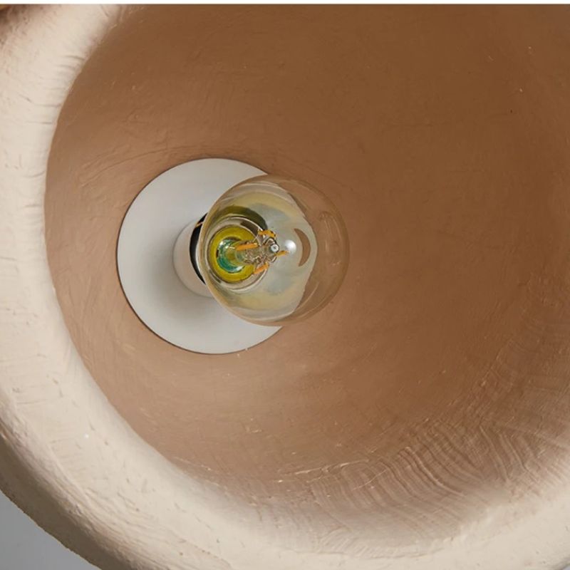 intérieur du luminaire avec ampoule led e27