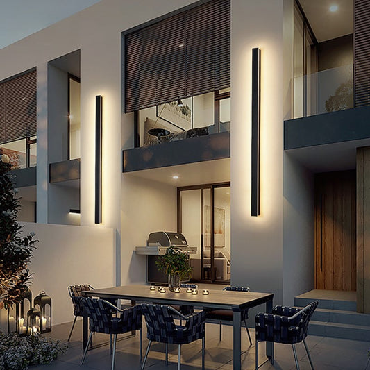 luminaire exterieur sur façade