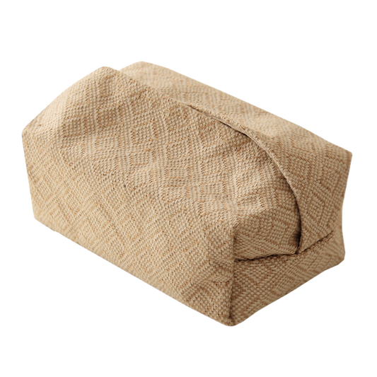 boite de mouchoir en coton et lin