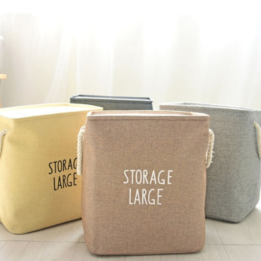 paniers à linge marron beige gris et noir