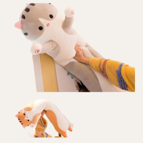 Peluche chaton câlin