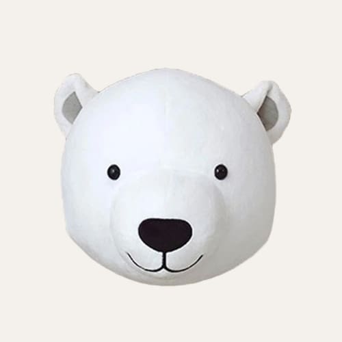 Décoration murale ours blanc 3D ~ BENNO