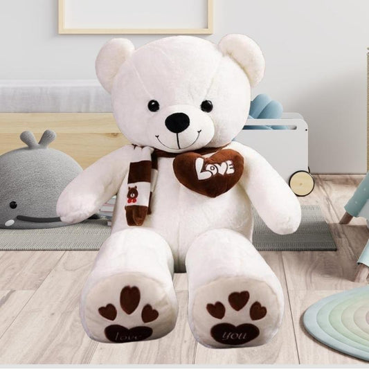 ours en peluche blanc