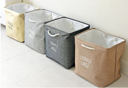 Panier à linge tissu ~ STORAGE LARGE