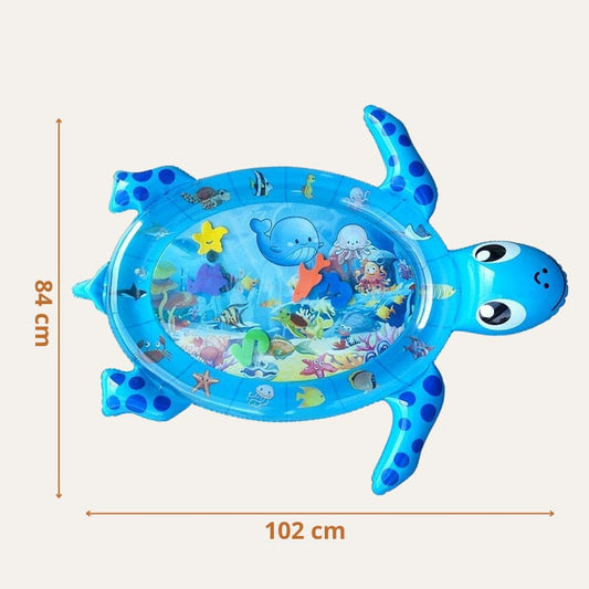 Tapis de jeu à eau sensoriel ~ MA TORTUE VOYAGEUSE Ma tortue