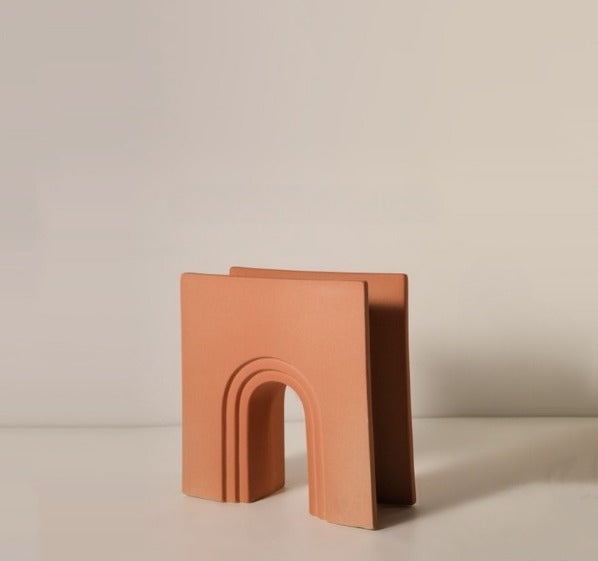 Vases en céramique à formes géométriques ~ GÉOMETRIC'ART