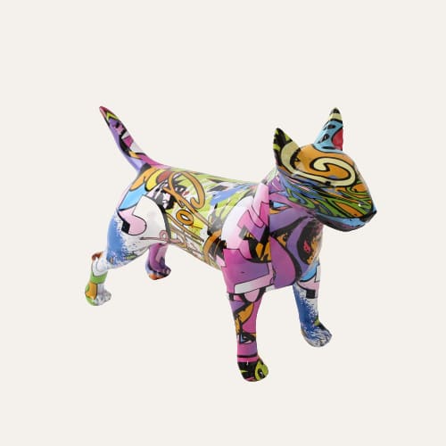 Bull Terrier Street-Art - Figurine décorative Soussou
