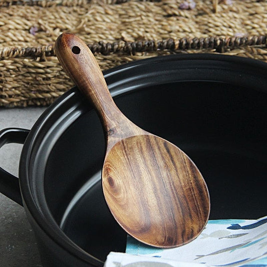 Couverts en bois naturel, vaisselle Portable, cuil – Grandado