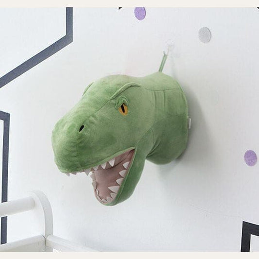Décoration murale dinosaure vert 3D ~ ANGUS