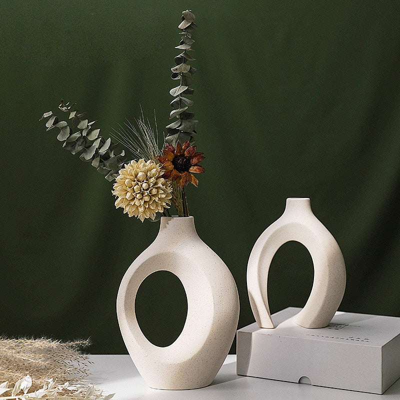 ensemble vases décoratifs