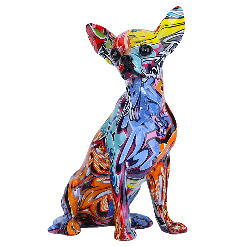 Chihuahua Street-Art - Figurine décorative ~ HEVER