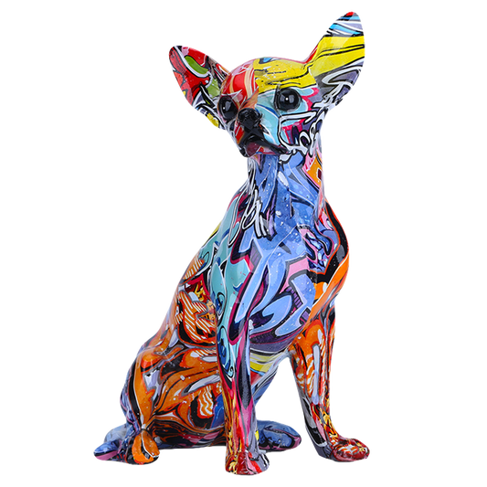 Chihuahua Street-Art - Figurine décorative ~ HEVER