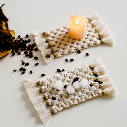 Napperons en macramé 6 styles ~ BOHEME-CHIC Tricoté