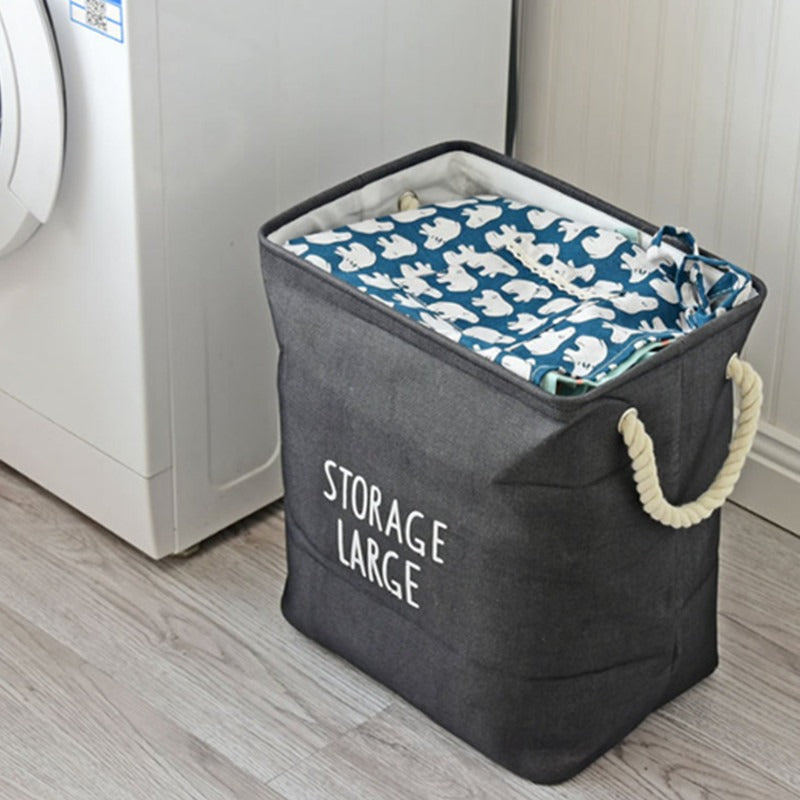 Fabric Laundry Hamper ~ LARGE STORAGE
