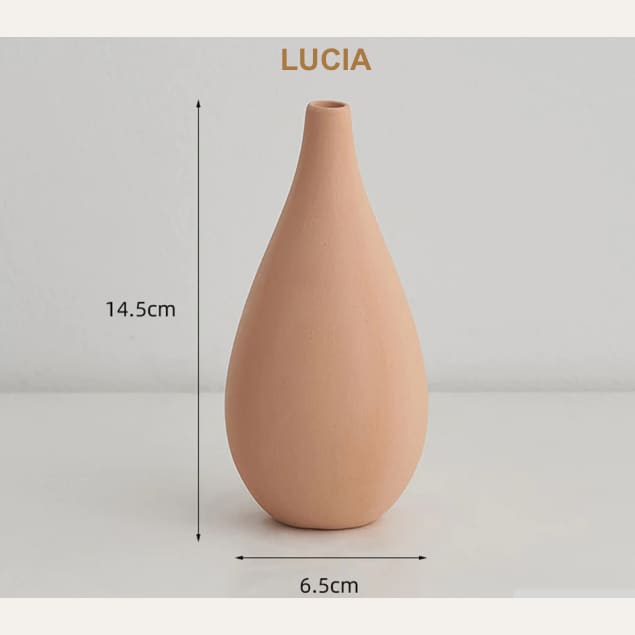 PURETÉ ~ Vases minimalistes décoratifs Lucia