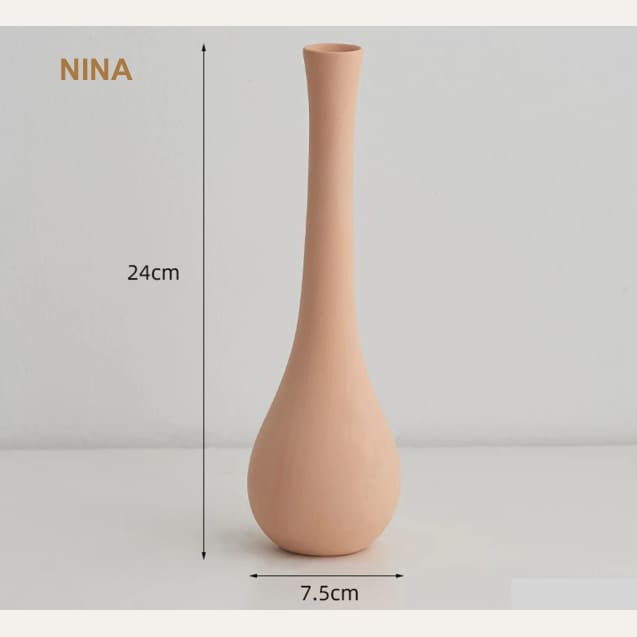PURETÉ ~ Vases minimalistes décoratifs Nina