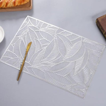 set de table argent 