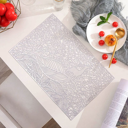 Set de table argent 