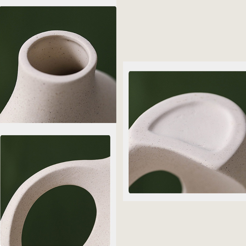 détails vase céramique
