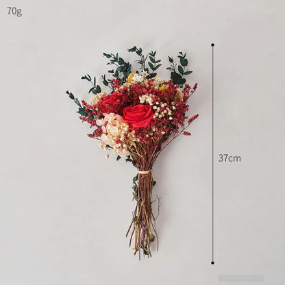 Vase portrait abstrait ~ MARI-ANN et bouquets de fleurs 