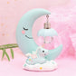 Veilleuse LED Lune-Licorne ~ LICOLUNE Bleu