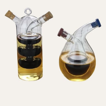 VINOIL ~ Huiliers-Vinaigriers 2 en 1 Lot de: 150ml et 280 ml